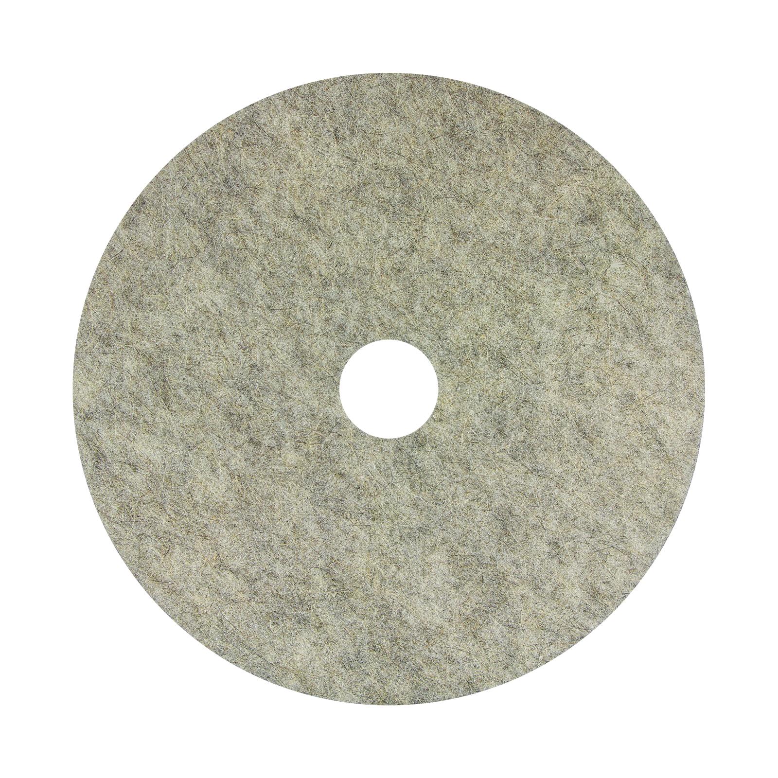 Porko Plus Ultra High Speed (UHS) Burnishing 13 IN Tan Polyester Fiber Natural Fiber 1/Case