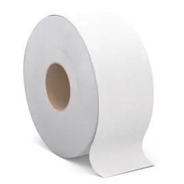 Cascades PRO Toilet Paper & Tissue Roll 9IN X2000FT 1PLY White Jumbo (JRT) 12/Case