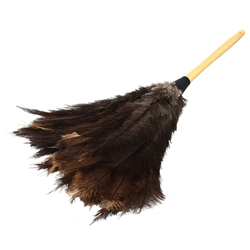 Impact® 23 IN Ostrich Wood Brown Black Varnished Handle Economy 1/Each