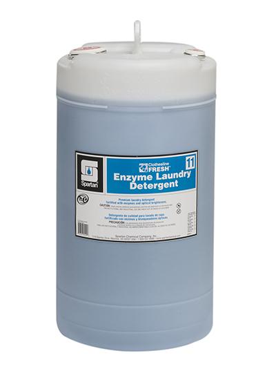 Clothesline Fresh® Enzyme Laundry Detergent 11 Pleasant Scent Laundry Detergent 15 GAL Neutral Liquid 1/Drum