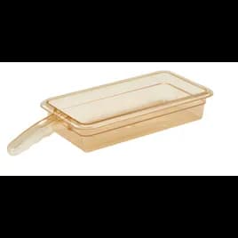 H-Pan® Roast Chicken Pan 12.75X6.94X2.50 IN Amber With Handle High Heat 1/3 1/Each