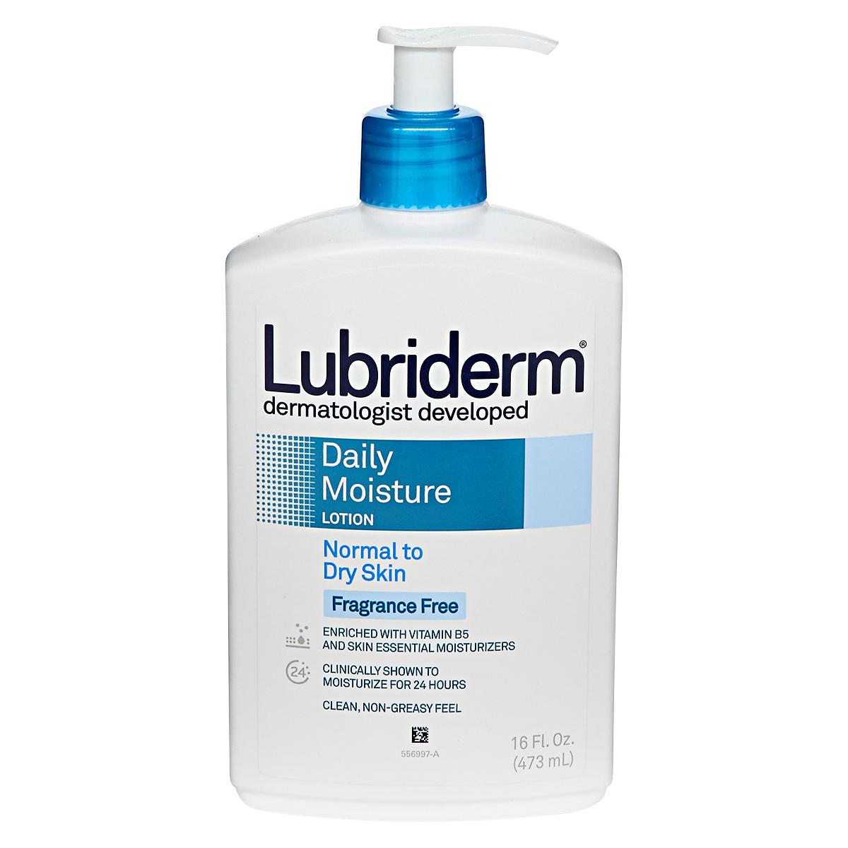 Lubriderm® Body Lotion Liquid 16 FLOZ White Moisturizing 12/Case