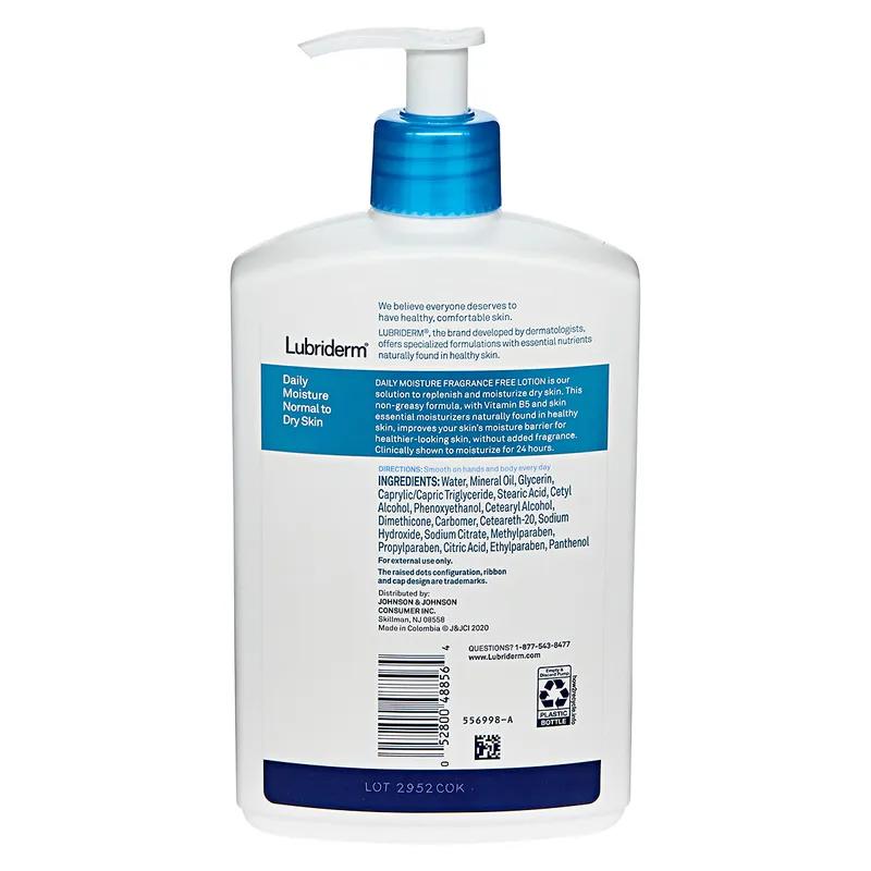 Lubriderm® Body Lotion Liquid 16 FLOZ White Moisturizing 12/Case