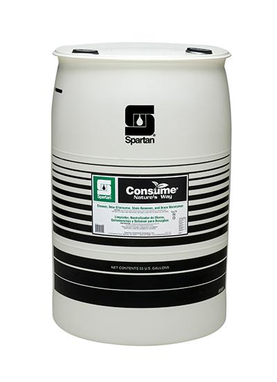 Consume® Vanilla Enzyme Cleaner Digestant Deodorizer 55 GAL Alkaline Bacteria Fortified 1/Drum