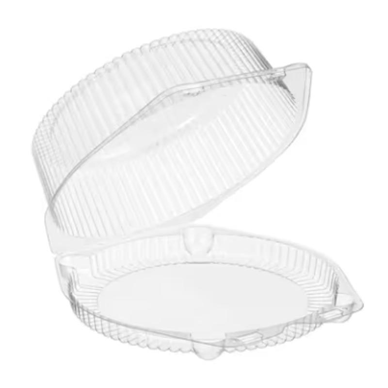 Pie Hinged Container 8.875X9.375X2.25 IN Shallow 300/Case