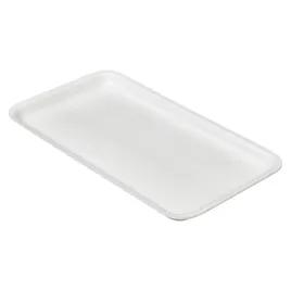 1525S Meat Tray 8X14.75X0.9 IN Polystyrene Foam White Rectangle 250/Case