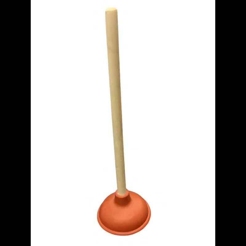 Plunger 6 IN Rubber Cup Style 12 Count/Box