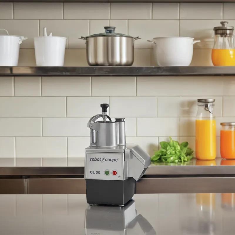 Food Processor Commercial Hopper 2 Discs 1/Each