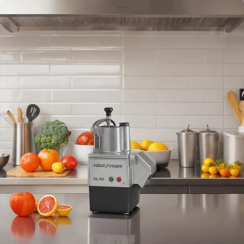 Food Processor Commercial Hopper 2 Discs 1/Each