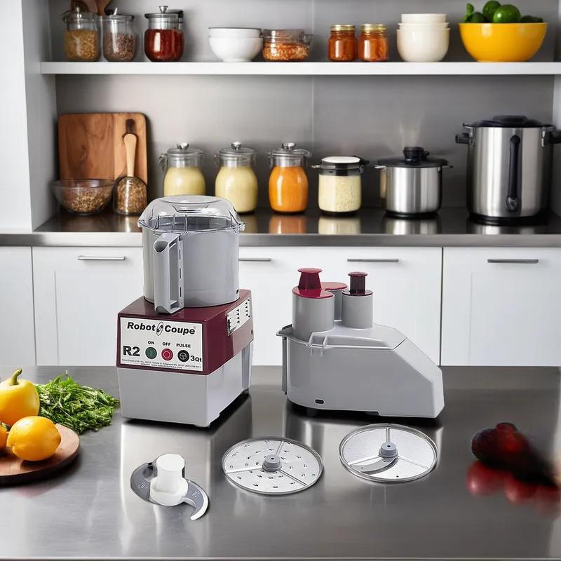 Food Processor 3 QT Commercial Continuous Feed 1/Each