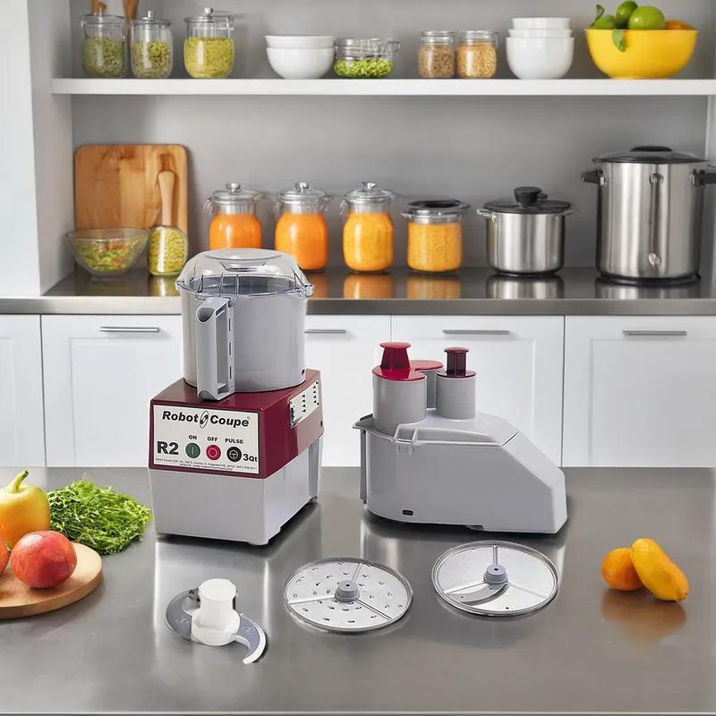 Food Processor 3 QT Commercial Continuous Feed 1/Each