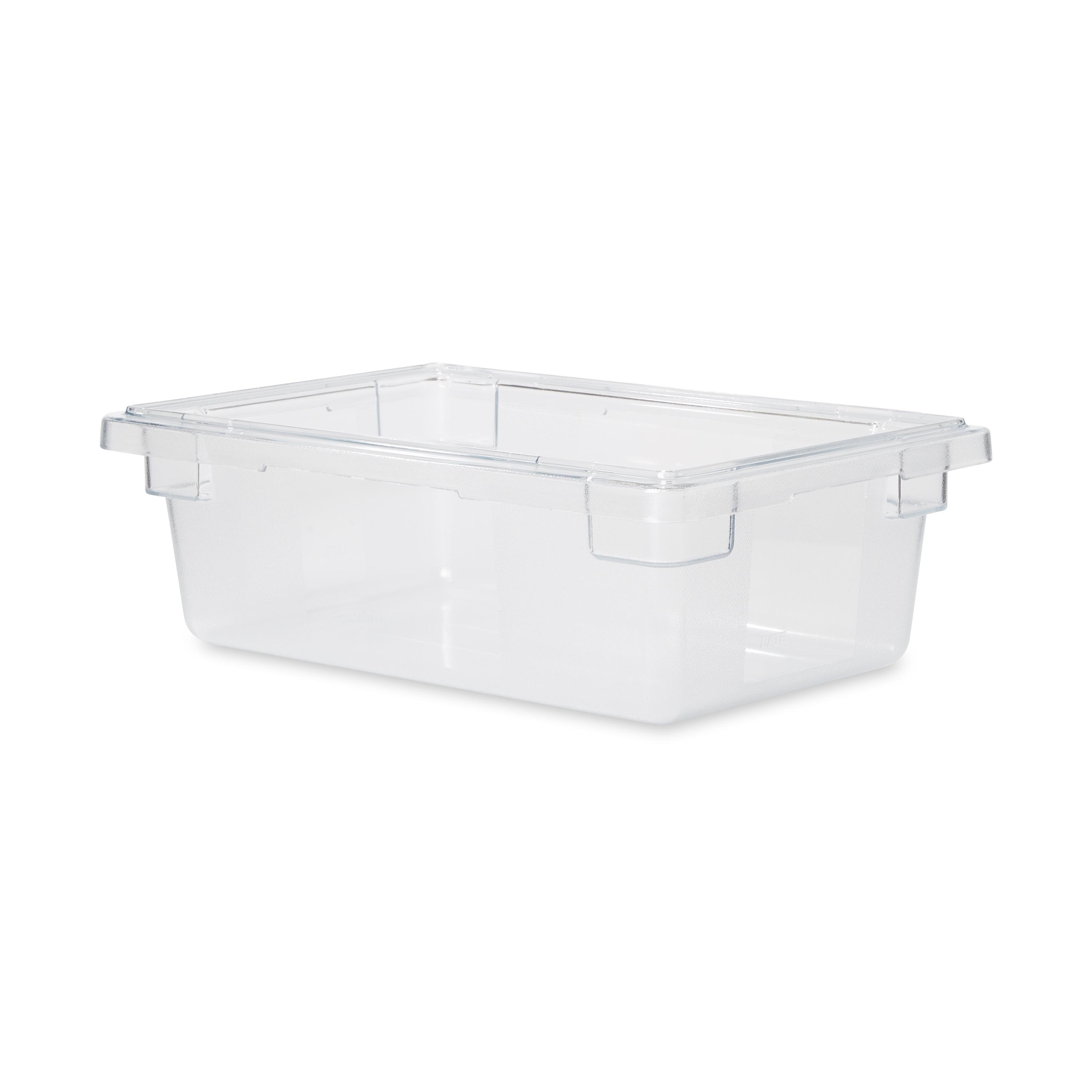Food Storage Box 18X12X6 IN 2 GAL Clear PC 6/Each