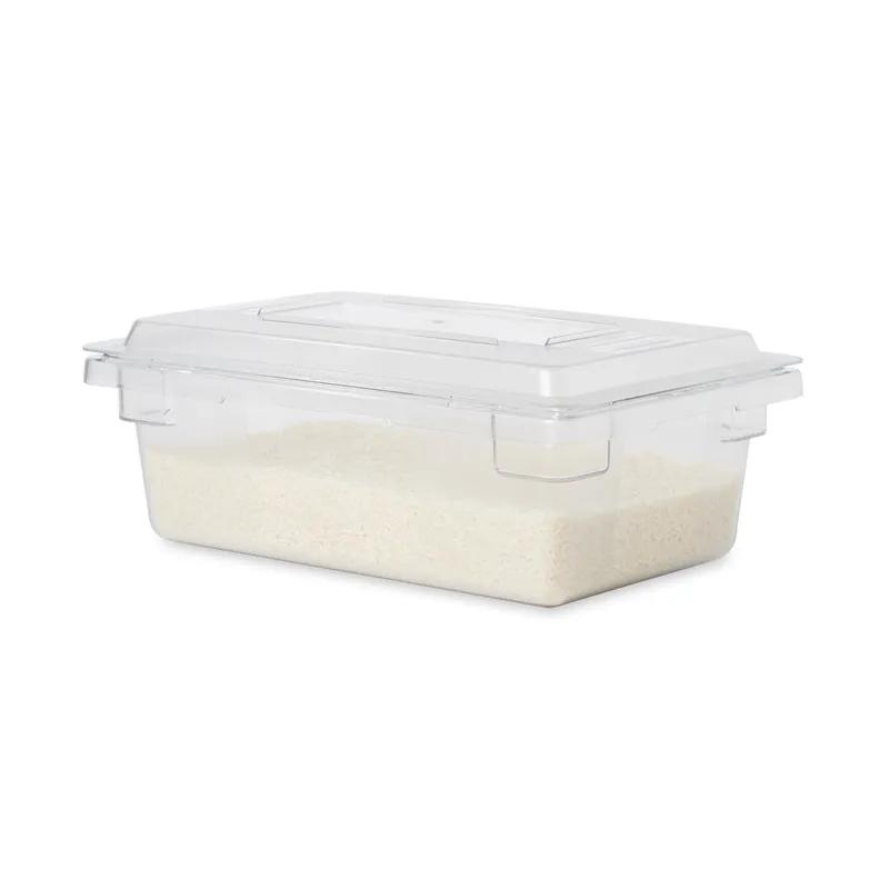 Food Storage Box 18X12X6 IN 2 GAL Clear PC 6/Each