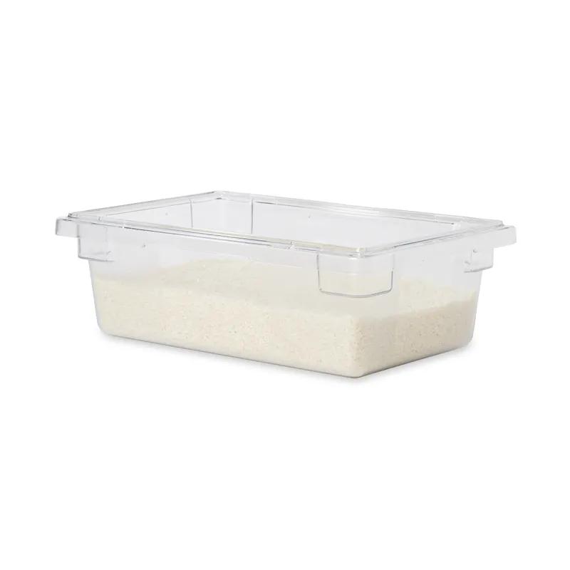 Food Storage Box 18X12X6 IN 2 GAL Clear PC 6/Each