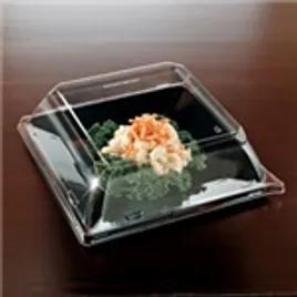 Lid 8 IN PET Clear Square For Plate 120/Case