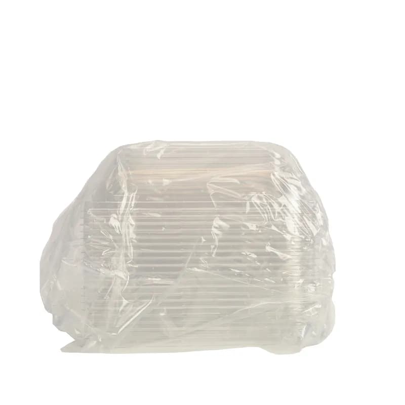Lid 8 IN PET Clear Square For Plate 120/Case