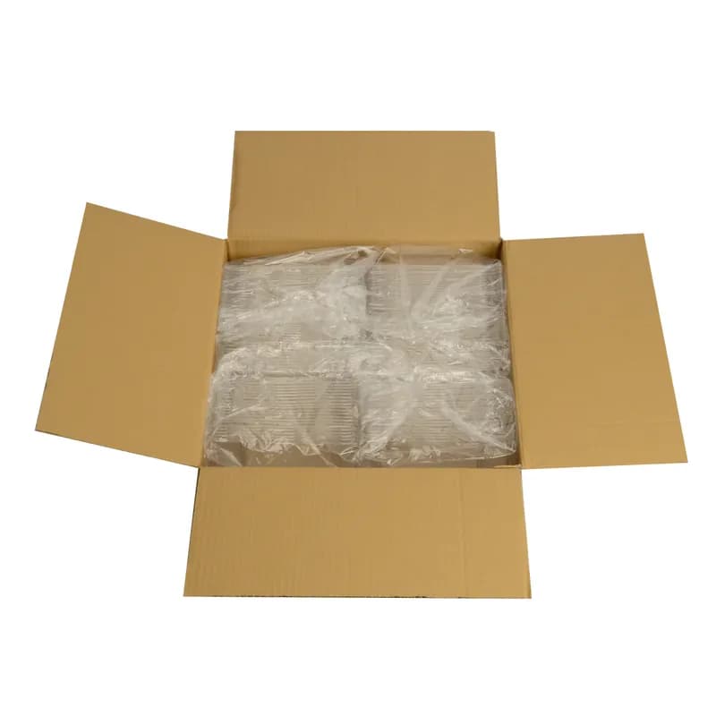 Lid 8 IN PET Clear Square For Plate 120/Case