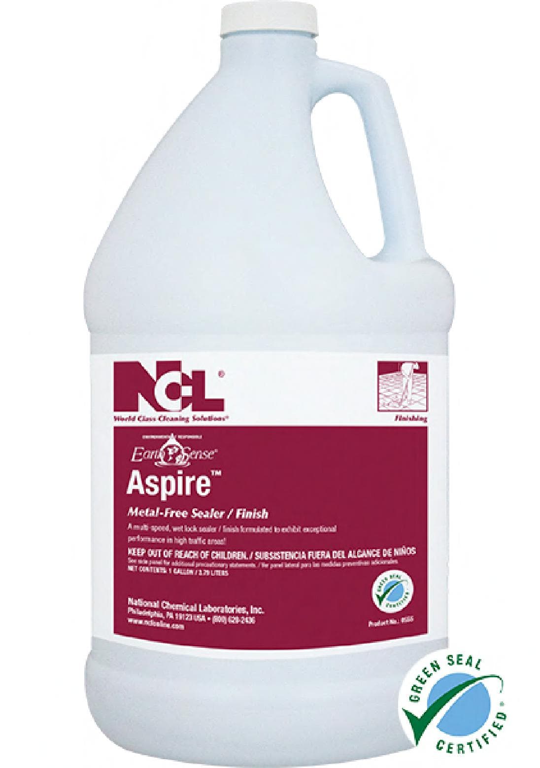 Earth Sense® Aspire Floor Sealer & Finish 1 GAL Metal-Free 4/Case