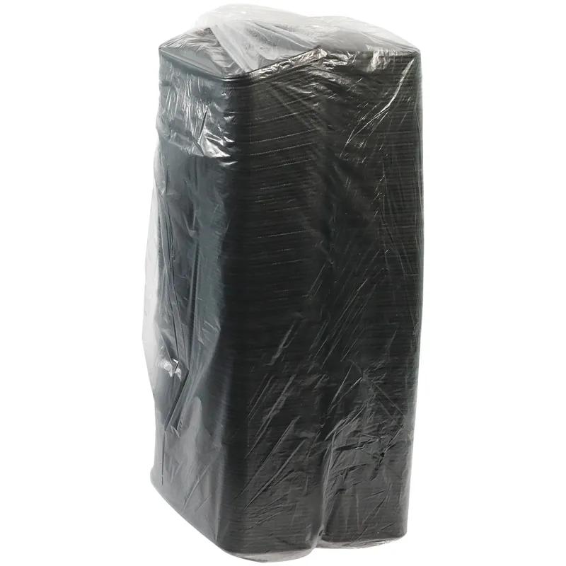 17S Meat Tray 8.3X4.8X0.65 IN Polystyrene Foam Black Rectangle 1000/Case