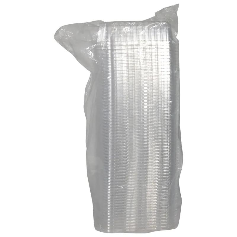 Meat Lid 8.3X4.8X2.1 IN Tray OPS Deep Clear Rectangle Disposable 252/Case