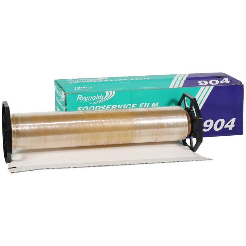 Cling Film Cutter & Roll 18IN X1000FT PVC Clear Serrated 1/Roll
