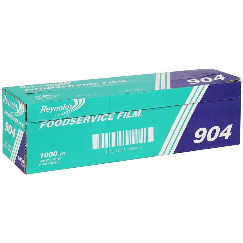 Cling Film Cutter & Roll 18IN X1000FT PVC Clear Serrated 1/Roll