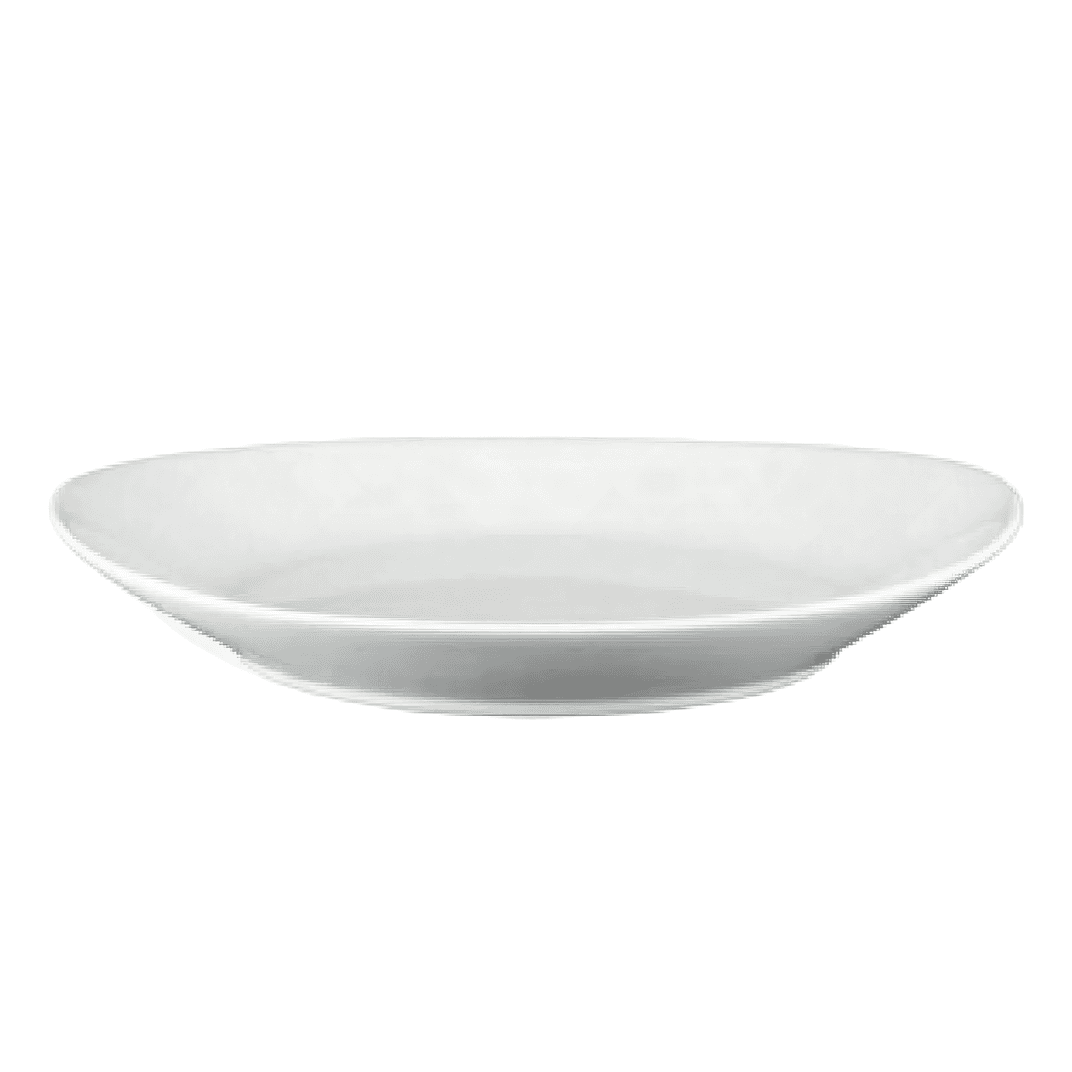 Platter 8.75X5.37 IN White Oblong 24/Case