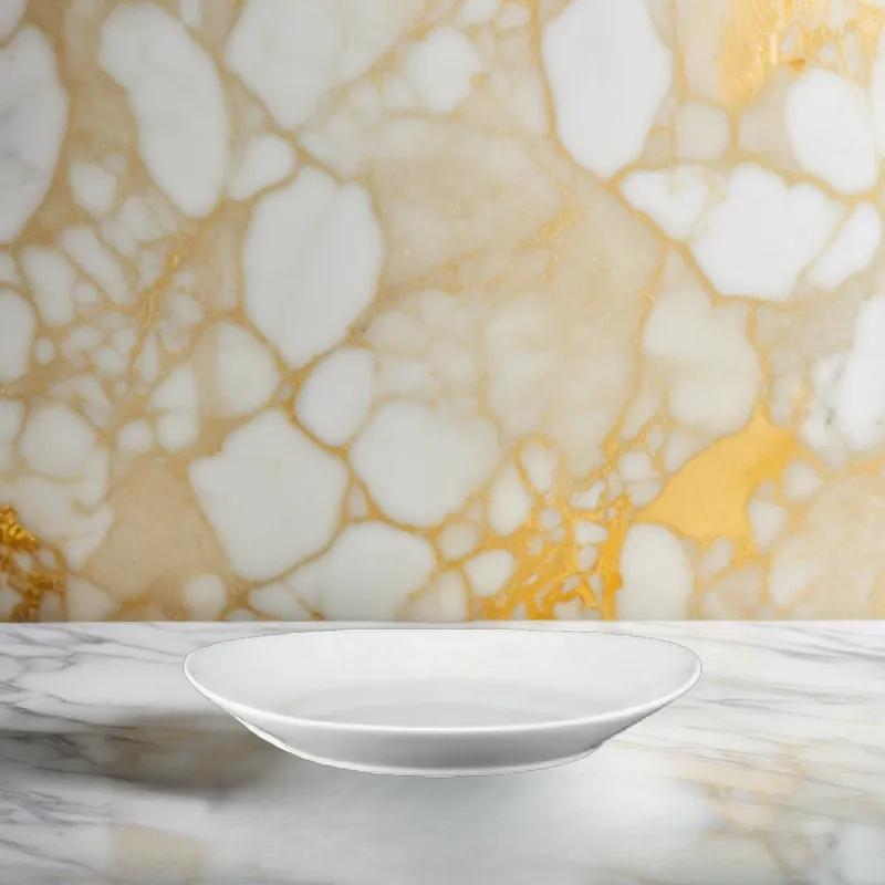 Platter 8.75X5.37 IN White Oblong 24/Case