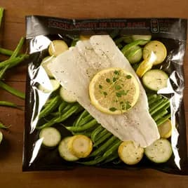 Ready. Chef. Go!® Cooking Bag 10.8X7.9 IN Glassine Paper With Self Seal Closure Microwave Oven Safe Oven Safe 250/Case