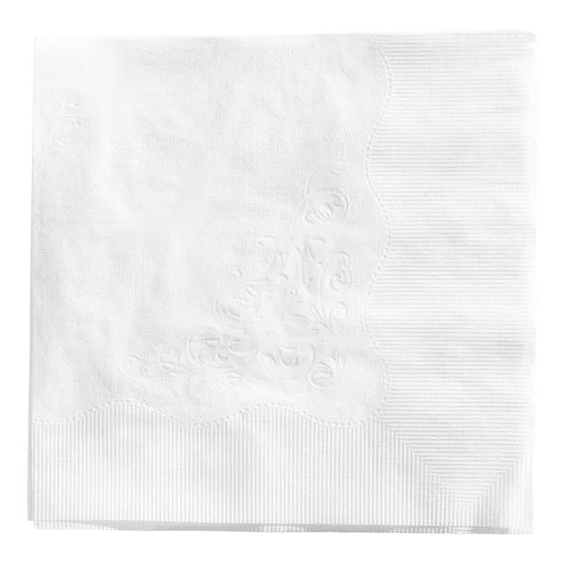 Dixie® Dinner Napkins 16X16 IN White 1PLY 1/4 Fold 500 Sheets/Pack 20 Packs/Case 4000 Sheets/Case