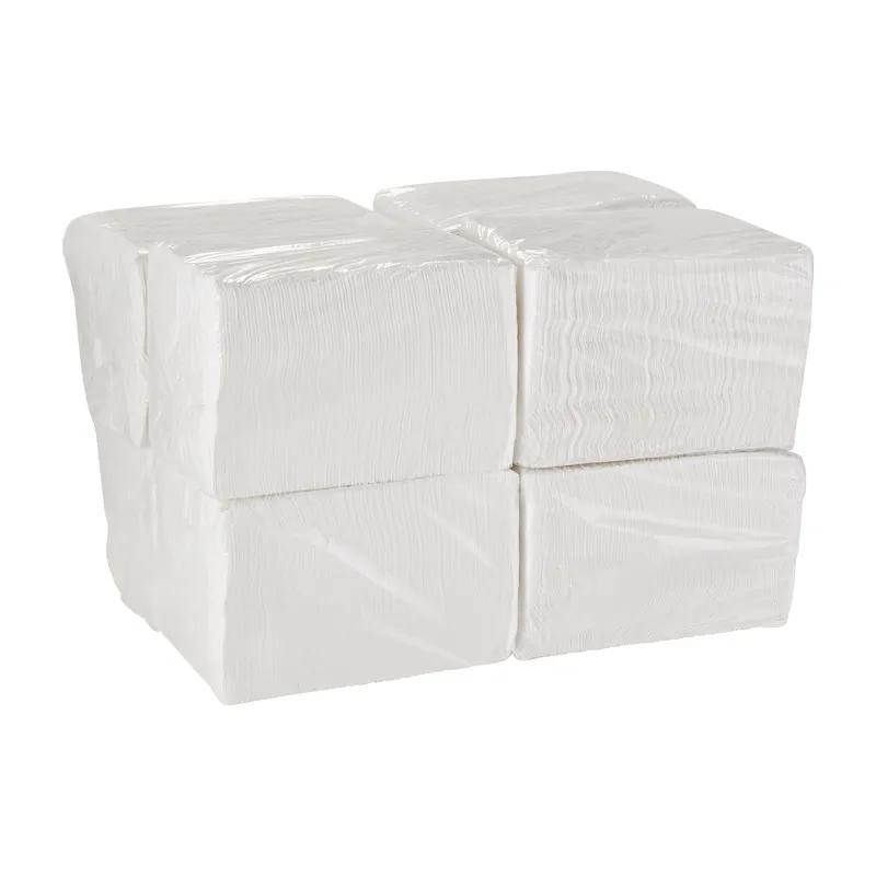 Dixie® Dinner Napkins 16X16 IN White 1PLY 1/4 Fold 500 Sheets/Pack 20 Packs/Case 4000 Sheets/Case
