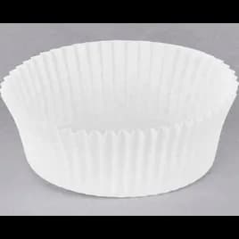 Baking Cup 3.5X6 IN White Greaseproof 600 Count/Pack 10 Packs/Case 6000 Count/Case
