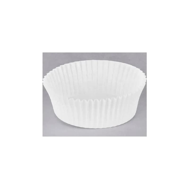 Baking Cup 3.5X6 IN White Greaseproof 600 Count/Pack 10 Packs/Case 6000 Count/Case