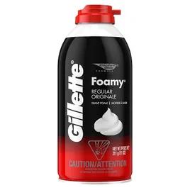 Gillette® Shaving Cream Foam 11 FLOZ Regular 12/Case