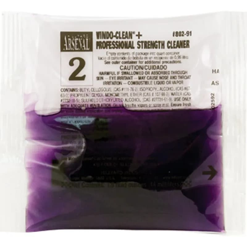 Arsenal Windo-Clean+® Glass Cleaner 1.5 FLOZ 1/Case