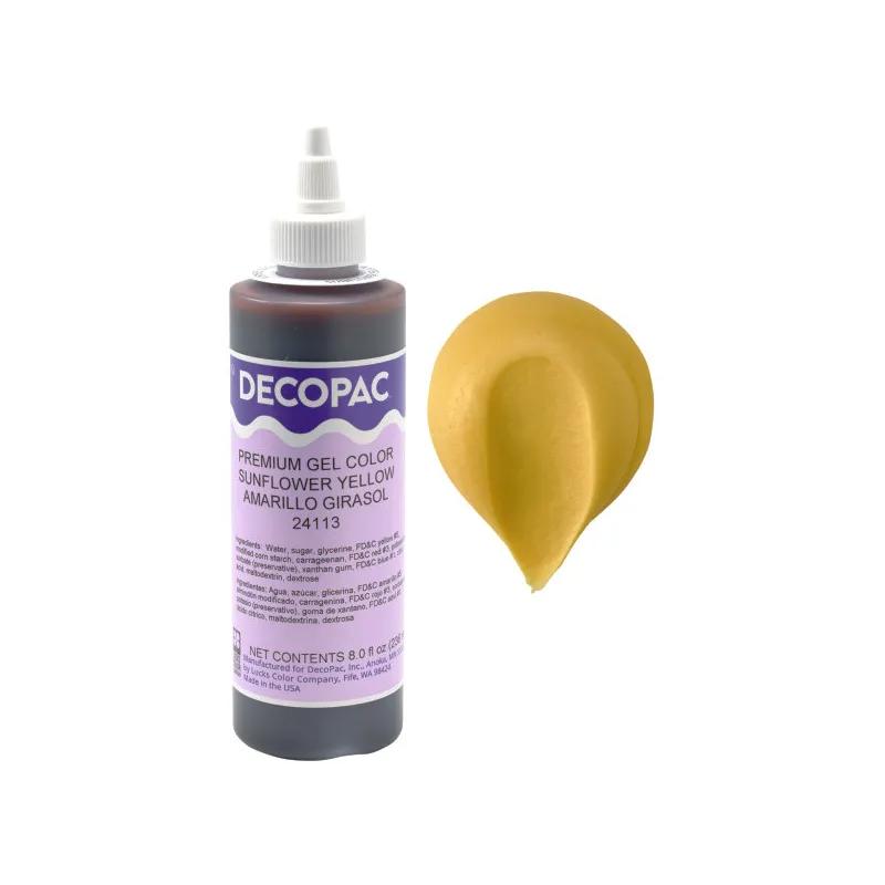 Gel Color 8 OZ Sunflower 1/Jr
