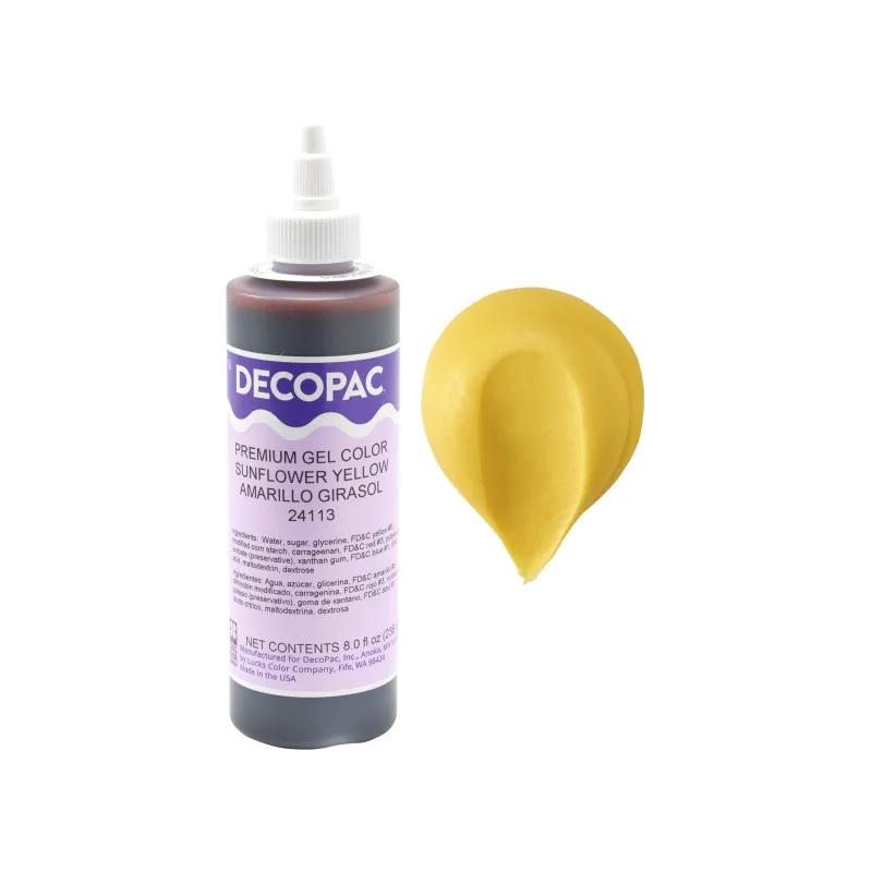 Gel Color 8 OZ Sunflower 1/Jr