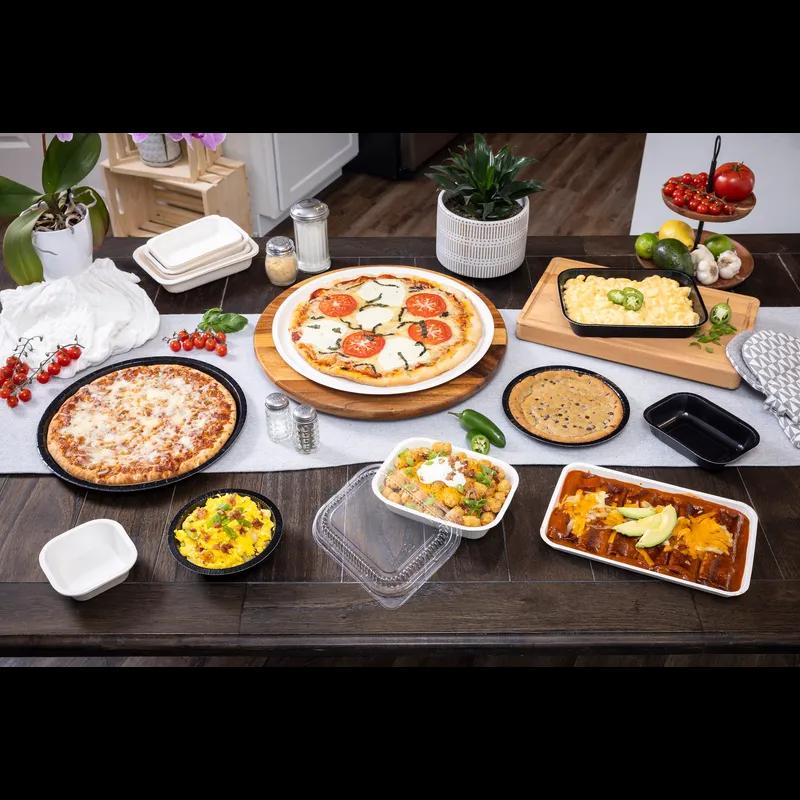 Pressware® Ebony Premier Bowl 16.5 OZ Paperboard Black Dual Ovenable 500/Case