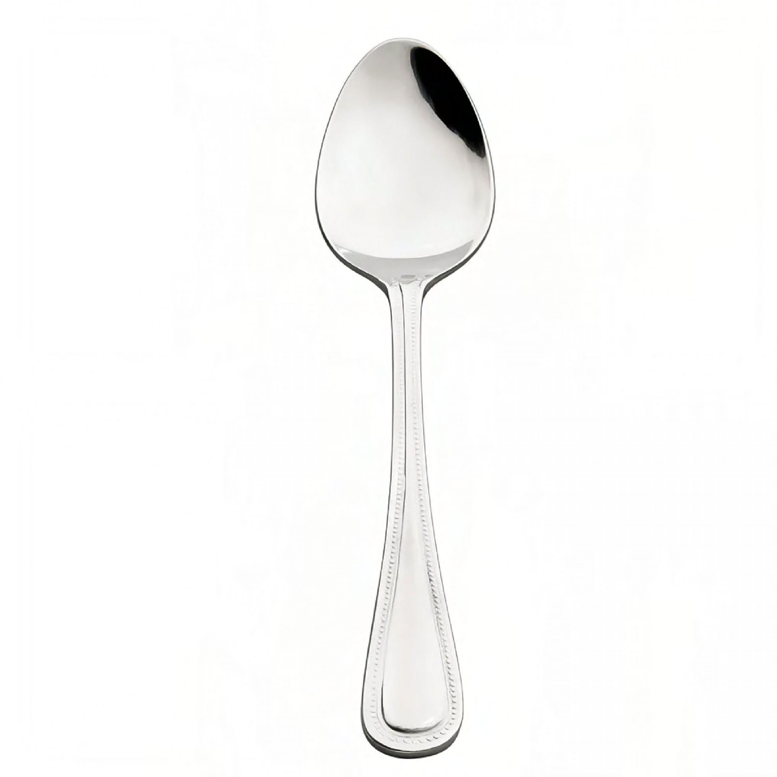 Contour Teaspoon 6.5 IN Stainless Steel Mirror Finish 12/Dozen