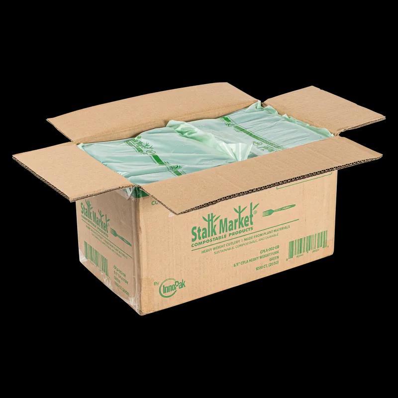 Stalk Market Fork 6.5 IN CPLA Green Heavyweight 1000/Case