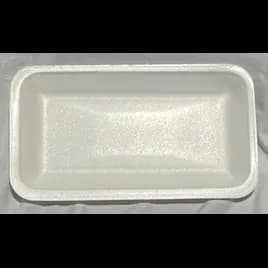 10P Tray 10.75X5.625X1.1875 IN Polystyrene Foam White 400/Case