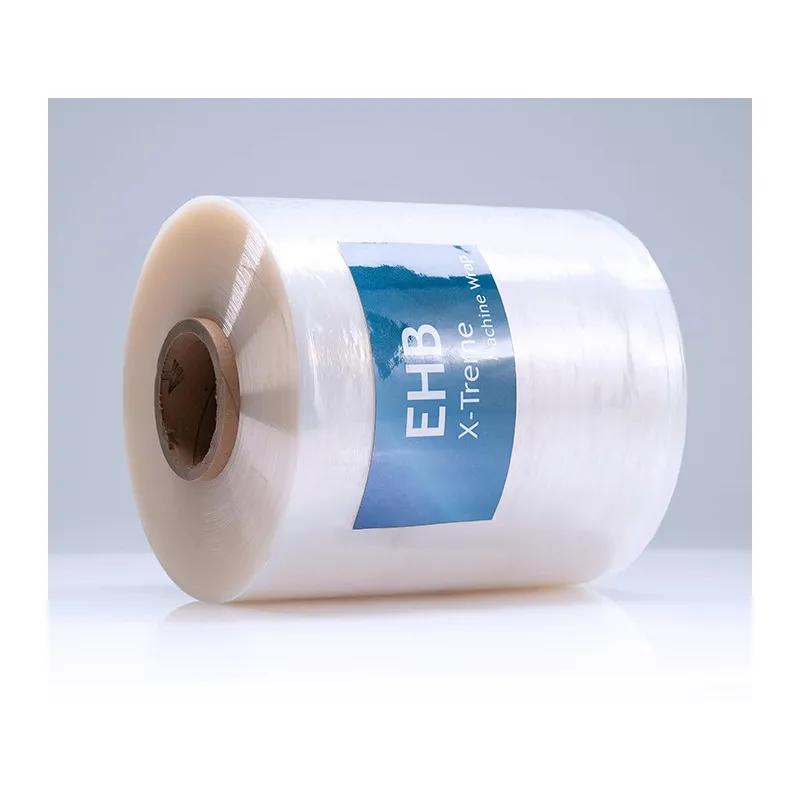 Machine Stretch Film 29.5IN X5000FT 63GA Single Side Cling Engineered 9-Layer 25 Rolls/Pallet