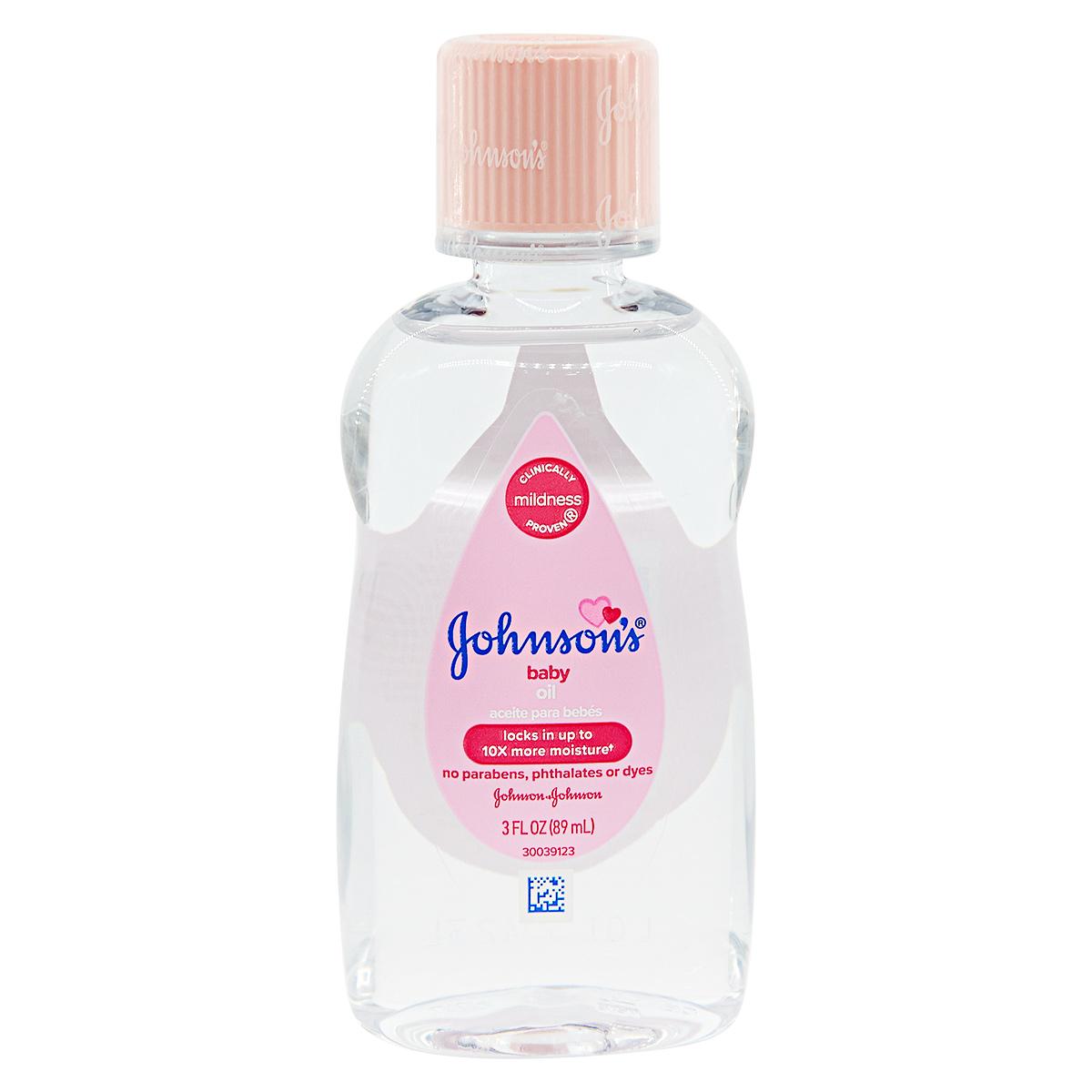 Baby Oil Liquid 3 FLOZ Clear 8/Case