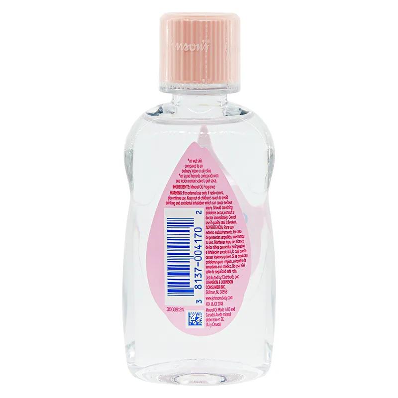 Baby Oil Liquid 3 FLOZ Clear 8/Case