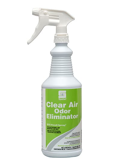 Clear Air Odor Eliminator RTU Handi Spray® Odor Eliminator Citrus Scent Clear RTU 1 QT 12/Case