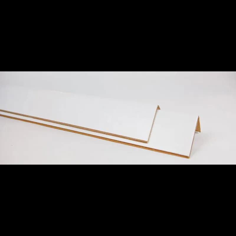 Vboard 2X2X36 IN White Paperboard 0.120GA 2808 Count/Pallet