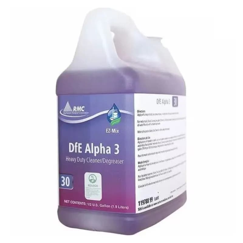 DfE Alphs 3 Lemon Degreaser 0.5 GAL Liquid Industrial 4/Case
