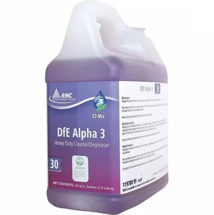 DfE Alphs 3 Lemon Degreaser 0.5 GAL Liquid Industrial 4/Case