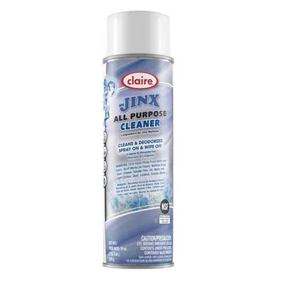 Claire Mr. Jinx All Purpose Cleaner 19 FLOZ Multi Surface Heavy Duty Aerosol Non-Abrasive 12/Case