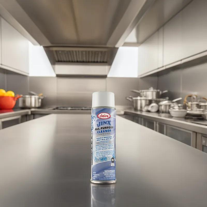 Claire Mr. Jinx All Purpose Cleaner 19 FLOZ Multi Surface Heavy Duty Aerosol Non-Abrasive 12/Case